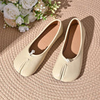 Frances Womens Lunari Split-Toe Soft Ballet Flats