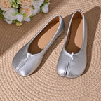 Frances Womens Lunari Split-Toe Soft Ballet Flats