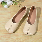 Frances Womens Lunari Split-Toe Soft Ballet Flats