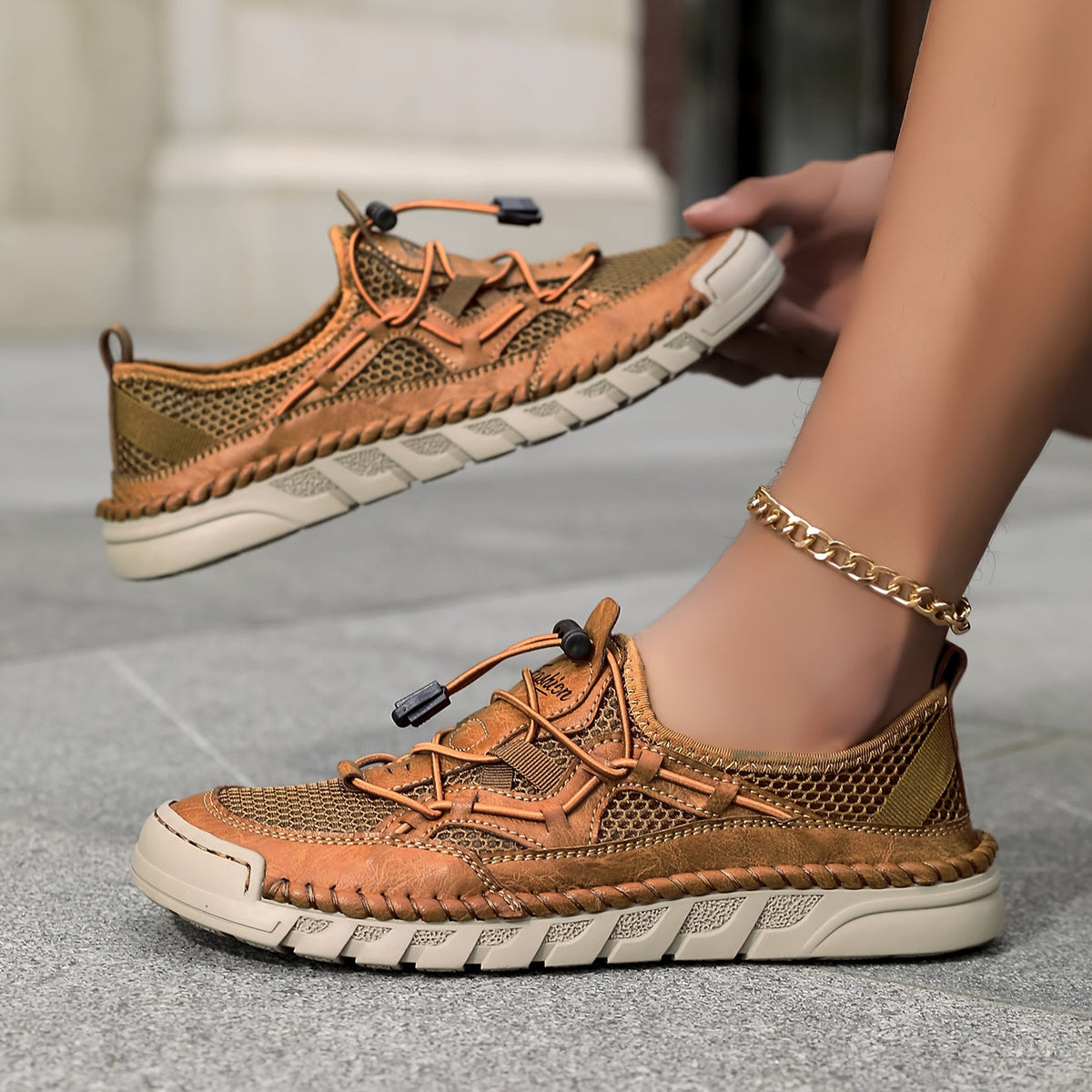Margaret Womens Breathable Mesh Comfort Shoes