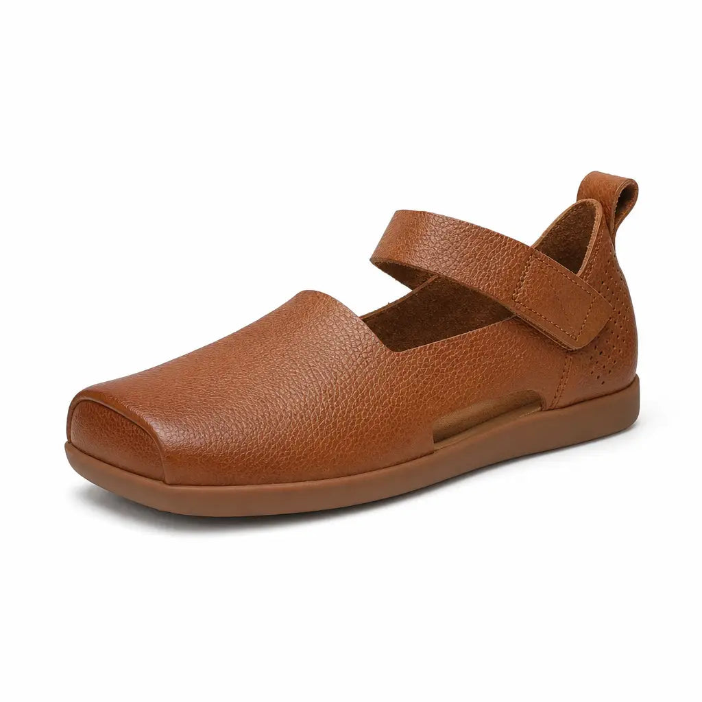 Orlienne in Saddle Brown