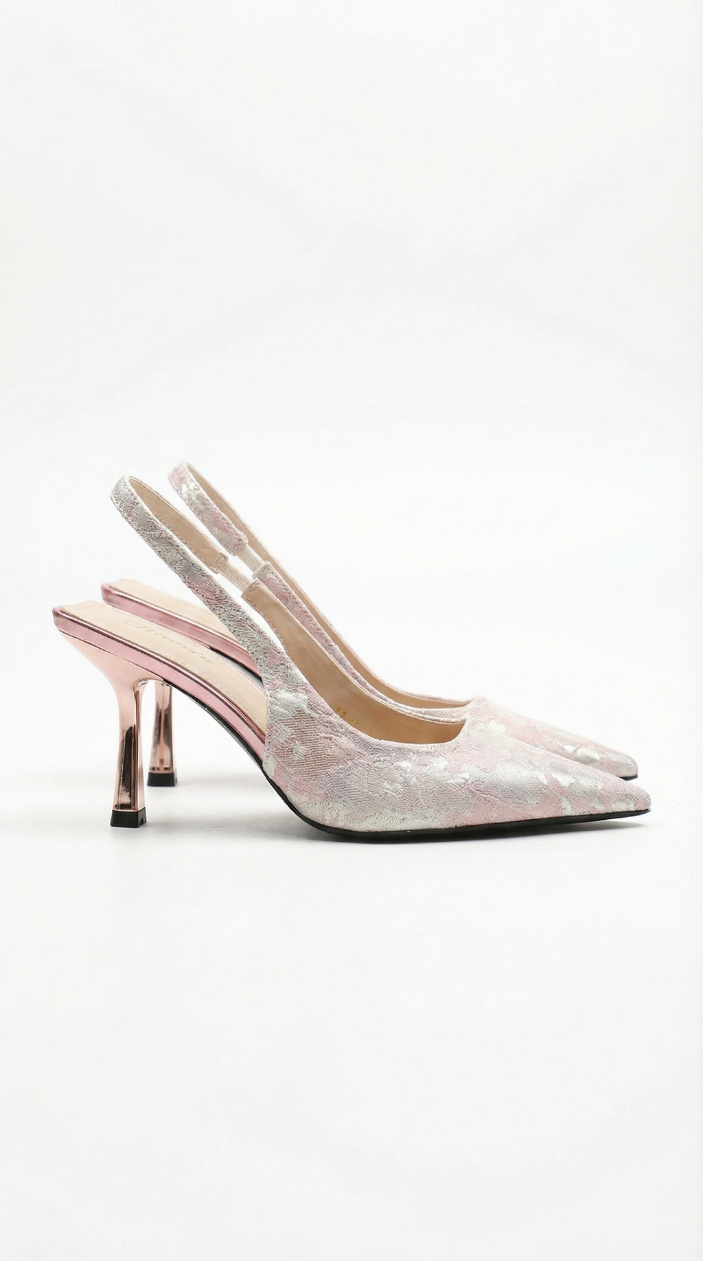 Melanie Womens Slingback Heels Pointed Toe Pumps