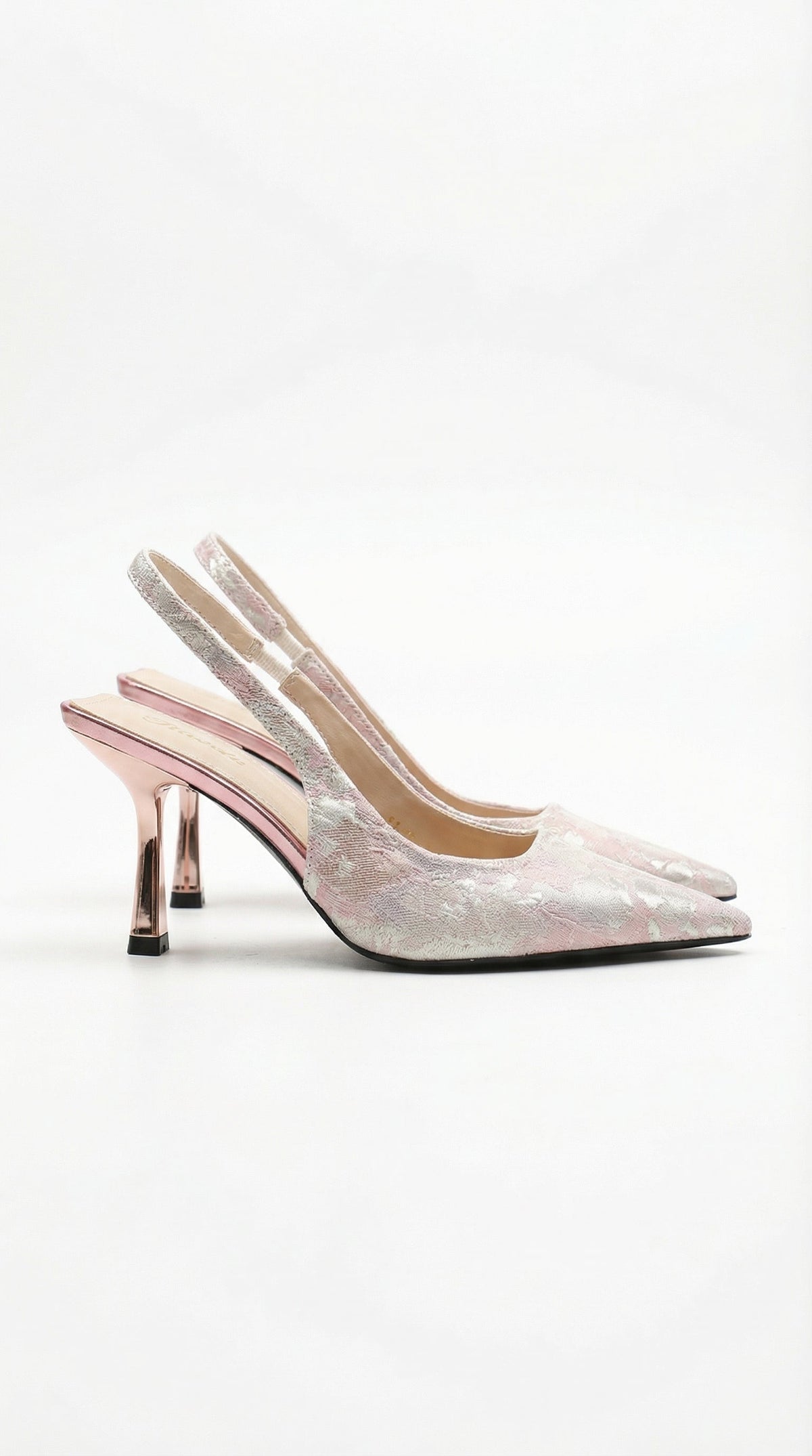 Melanie Womens Slingback Heels Pointed Toe Pumps