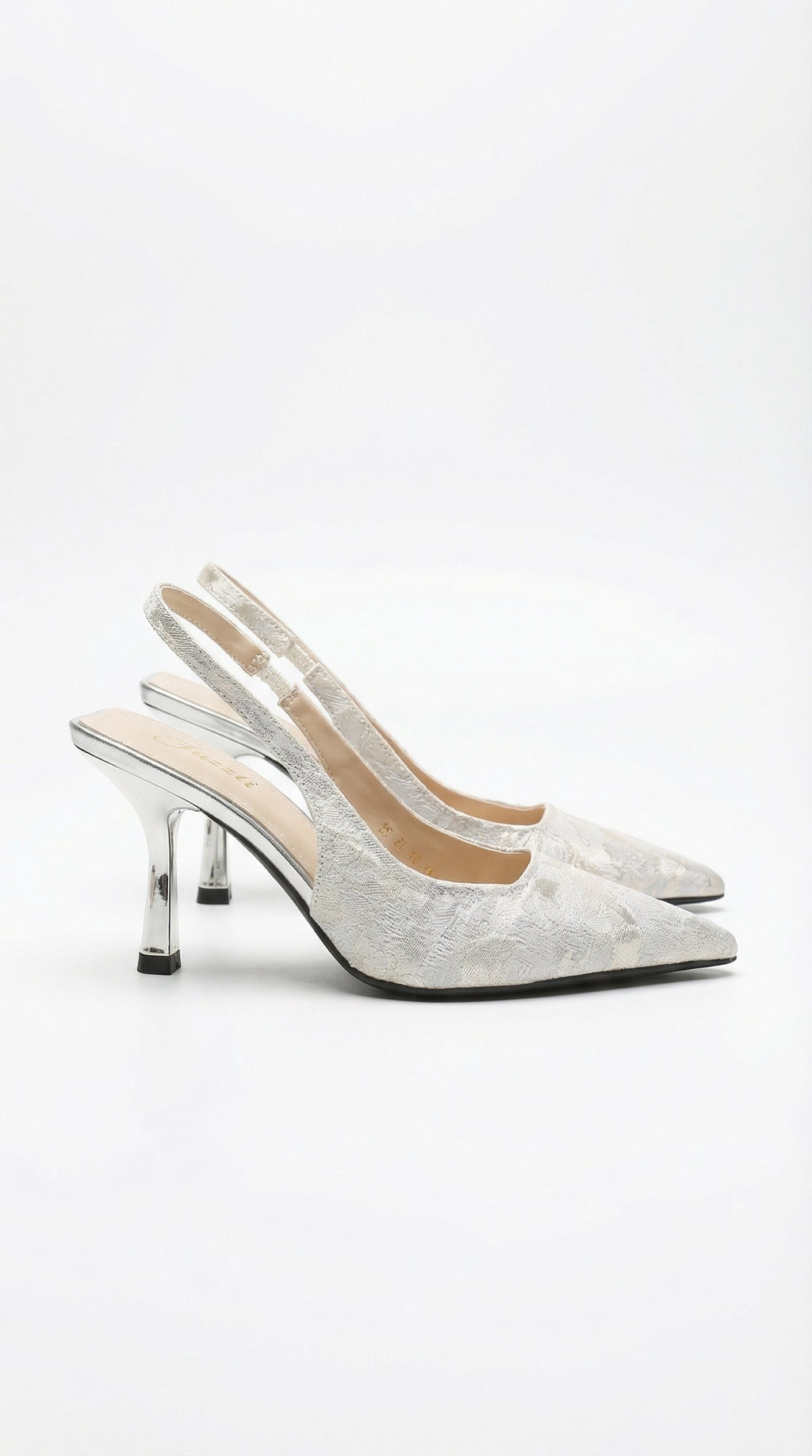 Melanie Womens Slingback Heels Pointed Toe Pumps