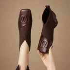 Ivy Womens Leather Boots
