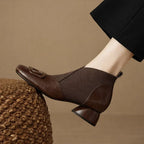 Ivy Womens Leather Boots