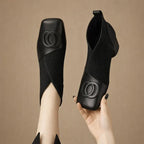 Ivy Womens Leather Boots